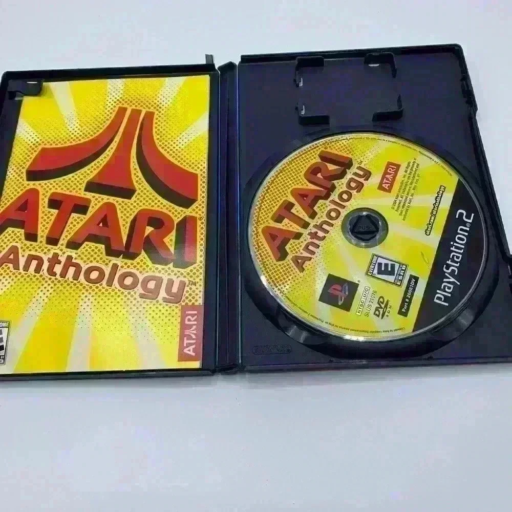 Atari Anthology (Sony PlayStation 2, PS2) Complete W/ Manual